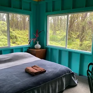 Simple Rustic Studio Deluxe Bed In Tropical Fruits Garden United States